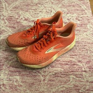 Brooks Vibrant Orange Athletic Shoes